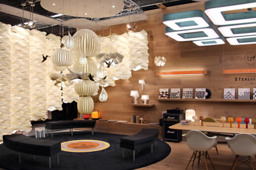 The official opening of the American Lighting Fair 2014